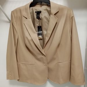 The Lena by Lane Bryant Double Weave Stretch Suit Jacket